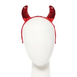 Sequinned Devil Horns Headband<Party Delights Hot