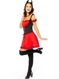 Women's Party Delights Women's<Sexy Devil - Adult Costume