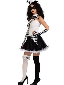 Women's Party Delights Women's<Sexy Jester Lady - Adult Costume