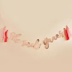 She Said Yaaas Paper Banner - 2M<Party Delights Outlet