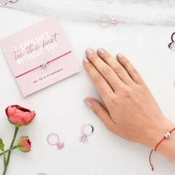 She Said Yaaas Will You Be My Bridesmaid Bracelet<Party Delights Clearance