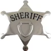 Sheriff Metal Badge - 6Cm<Party Delights Hot