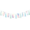 Shimmering Hooray Tassel Garland - 3M<Party Delights Best