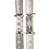 Party Delights Christmas Crackers<Silver And White Catering Crackers - 28Cm (50Pk)