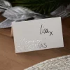Party Delights Tableware<Silver Foiled Merry Christmas Place Cards (10Pk)