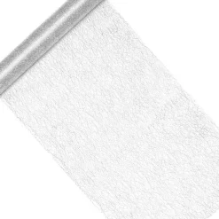 Party Delights Tableware<Silver Mesh Table Runner - 9M