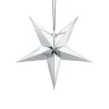 Party Delights Snowflake Decorations<Silver Paper Star Decoration - 30Cm