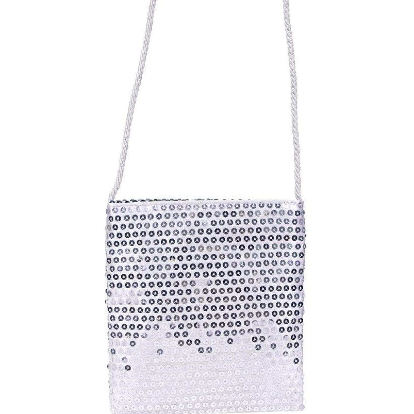 Silver Sequin Bag<Party Delights Clearance