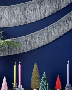 Party Delights Hanging Decorations<Silver Tinsel Garland
