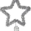 Party Delights Hanging Decorations<Silver Tinsel Tree Topper
