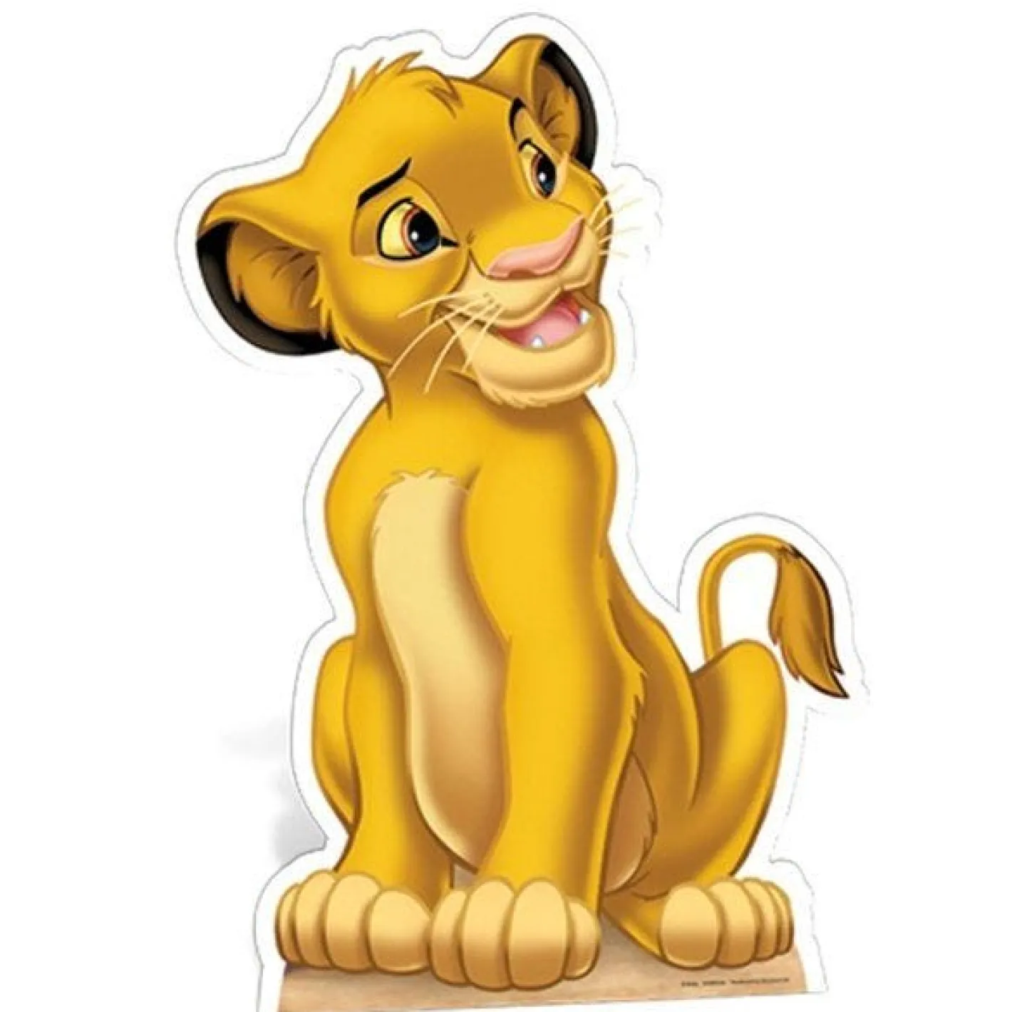 Simba Lion King Cardboard Cutout - 84Cm X 58Cm<Party Delights Sale