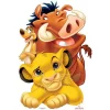 Simba, Timon & Pumbaa Disney Lion King Cardboard Cutout - 135Cm X 92Cm<Party Delights Outlet