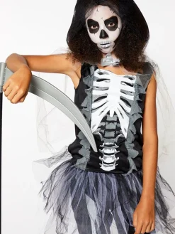 Kids' Party Delights Kids'<Skeleton Reaper - Child And Teen Costume