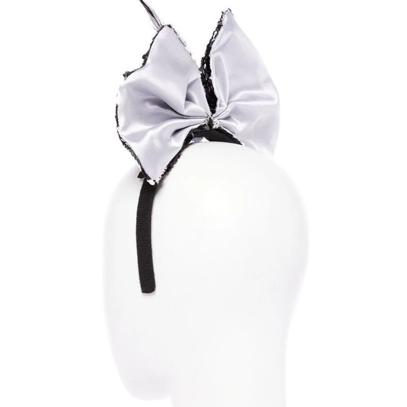 Skeleton Sequin Hair Bow Headband<Party Delights