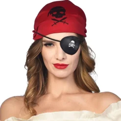 Skull & Cross Bone Eyepatch<Party Delights Best