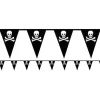 Skull & Crossbone Flag Bunting - 6M<Party Delights Discount