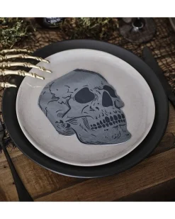 Party Delights Tableware<Skull Paper Napkins (8Pk)