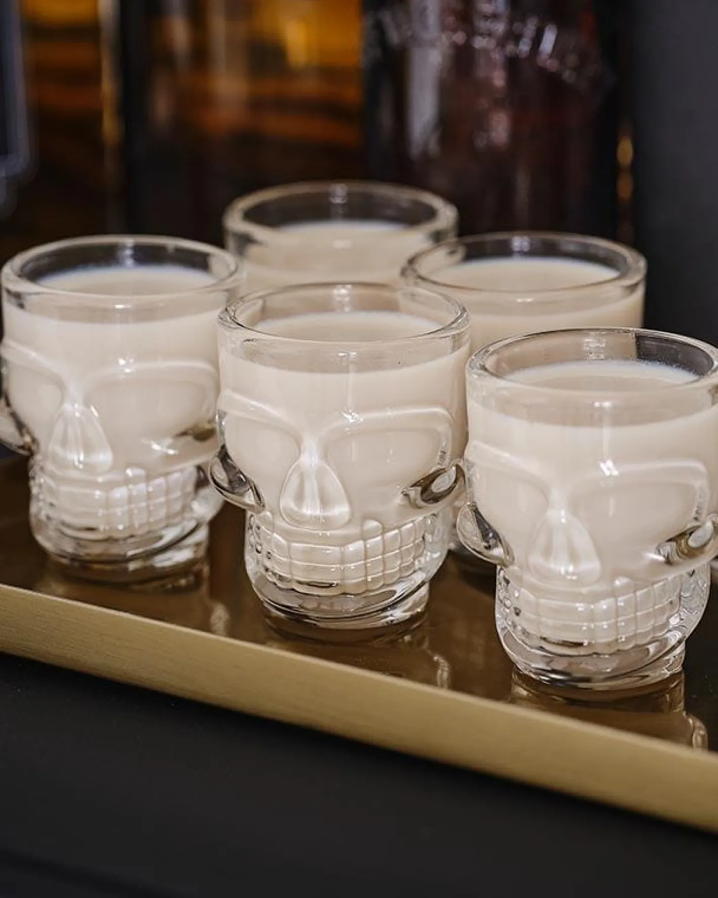 Party Delights Tableware<Skull Shot Glasses (4Pk)