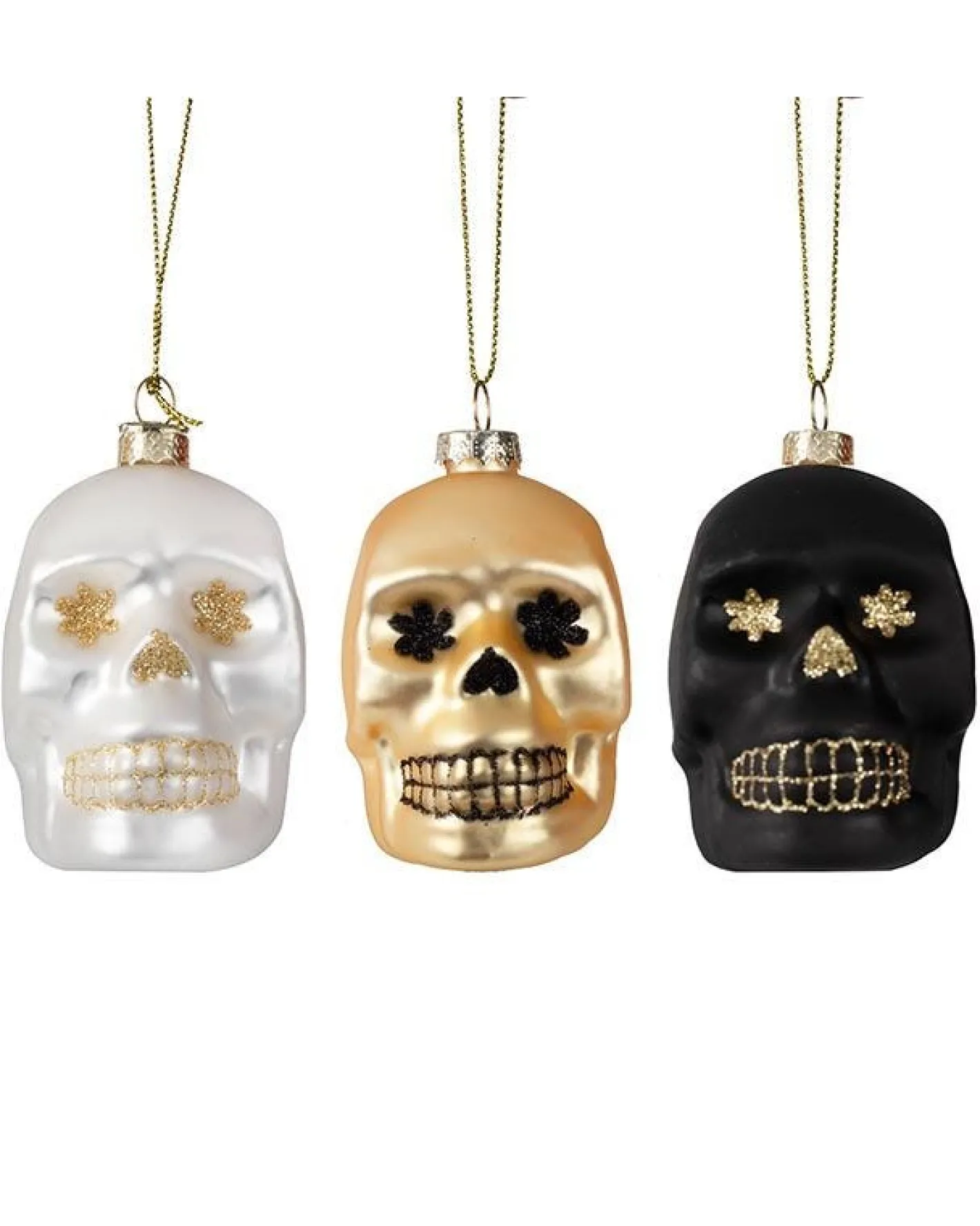 Party Delights Hanging Decorations<Skull Tree Decorations (3Pk)