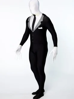 Men's Party Delights Men's<Slender Man Party Suit - Adult Costume