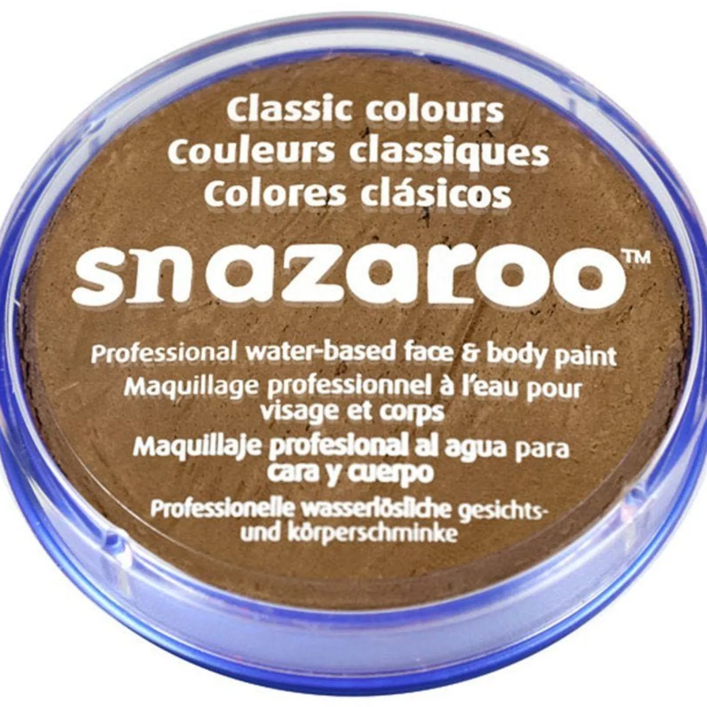 Snazaroo Beige Brown Face Paint - 18Ml<Party Delights Discount