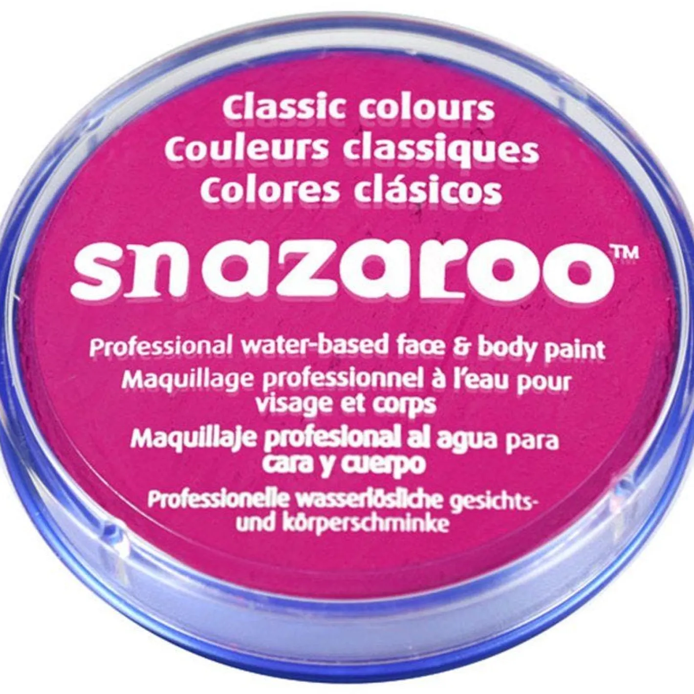 Snazaroo Fuchsia Pink Face Paint - 18Ml<Party Delights