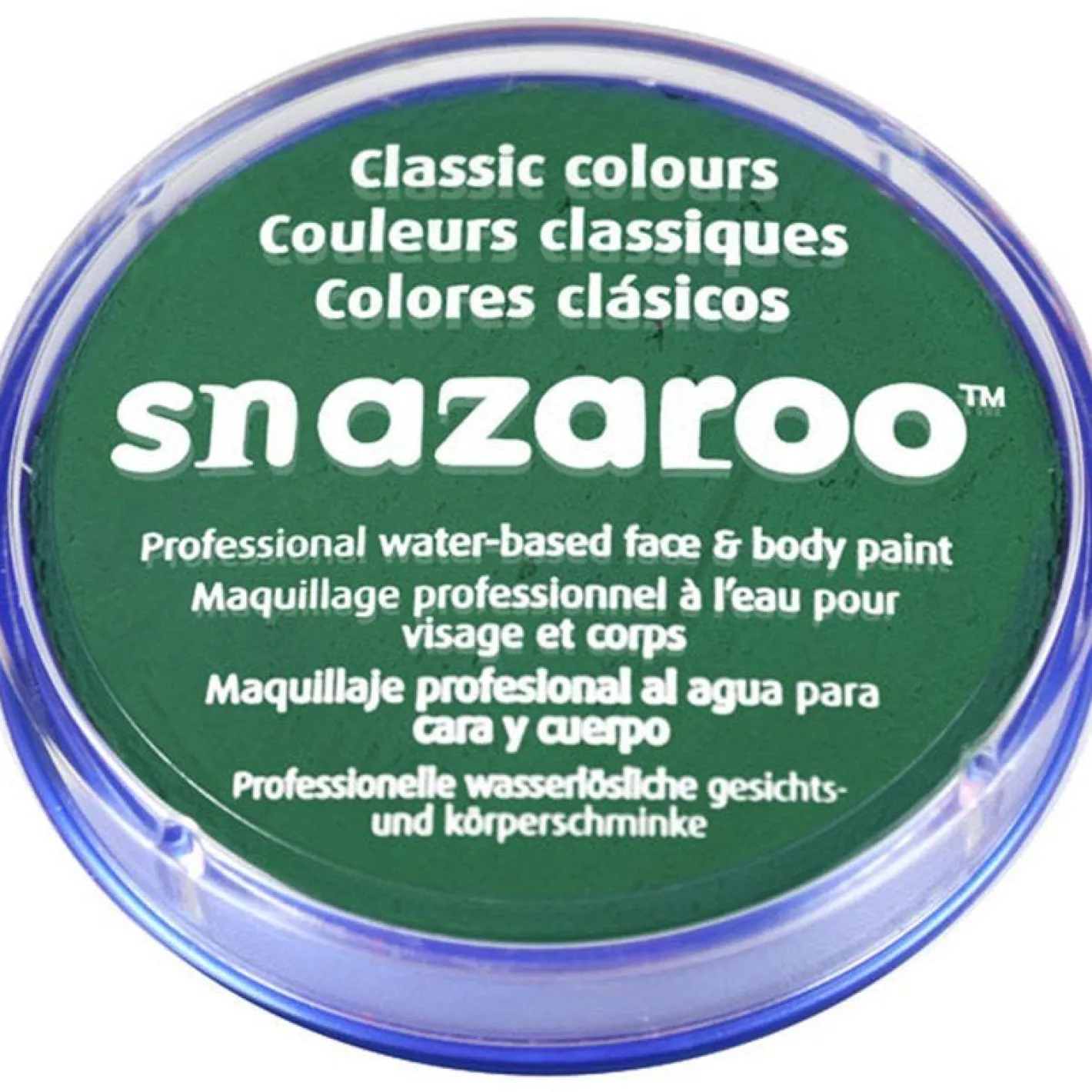 Snazaroo Grass Green Face Paint - 18Ml<Party Delights Discount
