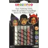 Kids' Party Delights Kids'<Snazaroo Halloween Face Painting Sticks (6Pk)