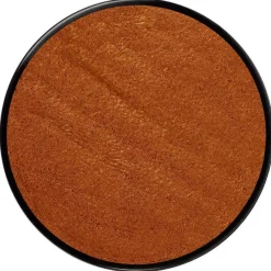 Snazaroo Metallic Copper Face Paint - 18Ml<Party Delights Sale