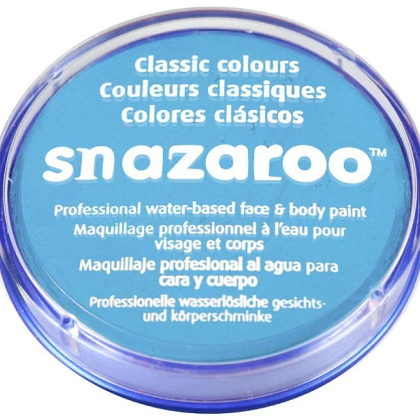 Snazaroo Pale Blue Face Paint - 18Ml<Party Delights Sale