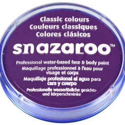 Snazaroo Purple Face Paint - 18Ml<Party Delights Hot