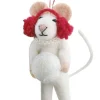 Party Delights Hanging Decorations<Snowball Mouse Tree Decoration