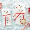 Party Delights Tableware<Snowman With Scarf Paper Napkins - 32Cm (16Pk)