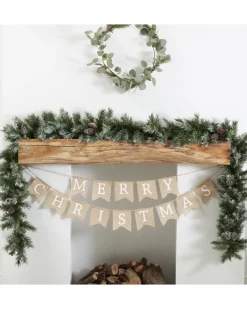 Party Delights Hanging Decorations<Snowy Pine Foliage Garland - 2M