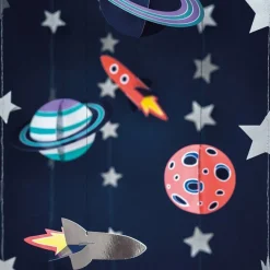 Space Hanging Decorations (5Pk)<Party Delights Online