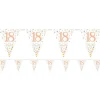 Sparking Fizz 18Th Foil Bunting - 3.9M<Party Delights Outlet