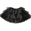 Party Delights Costume Accessories<Sparkle Black & Gold Tiered Tutu - 5-7 Years