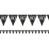 Sparkling Celebration 80Th Foil Bunting - 4M<Party Delights