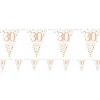 Sparkling Fizz 30Th Foil Bunting - 3.9M<Party Delights Discount