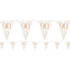 Sparkling Fizz 90Th Foil Bunting - 3.9M<Party Delights Clearance