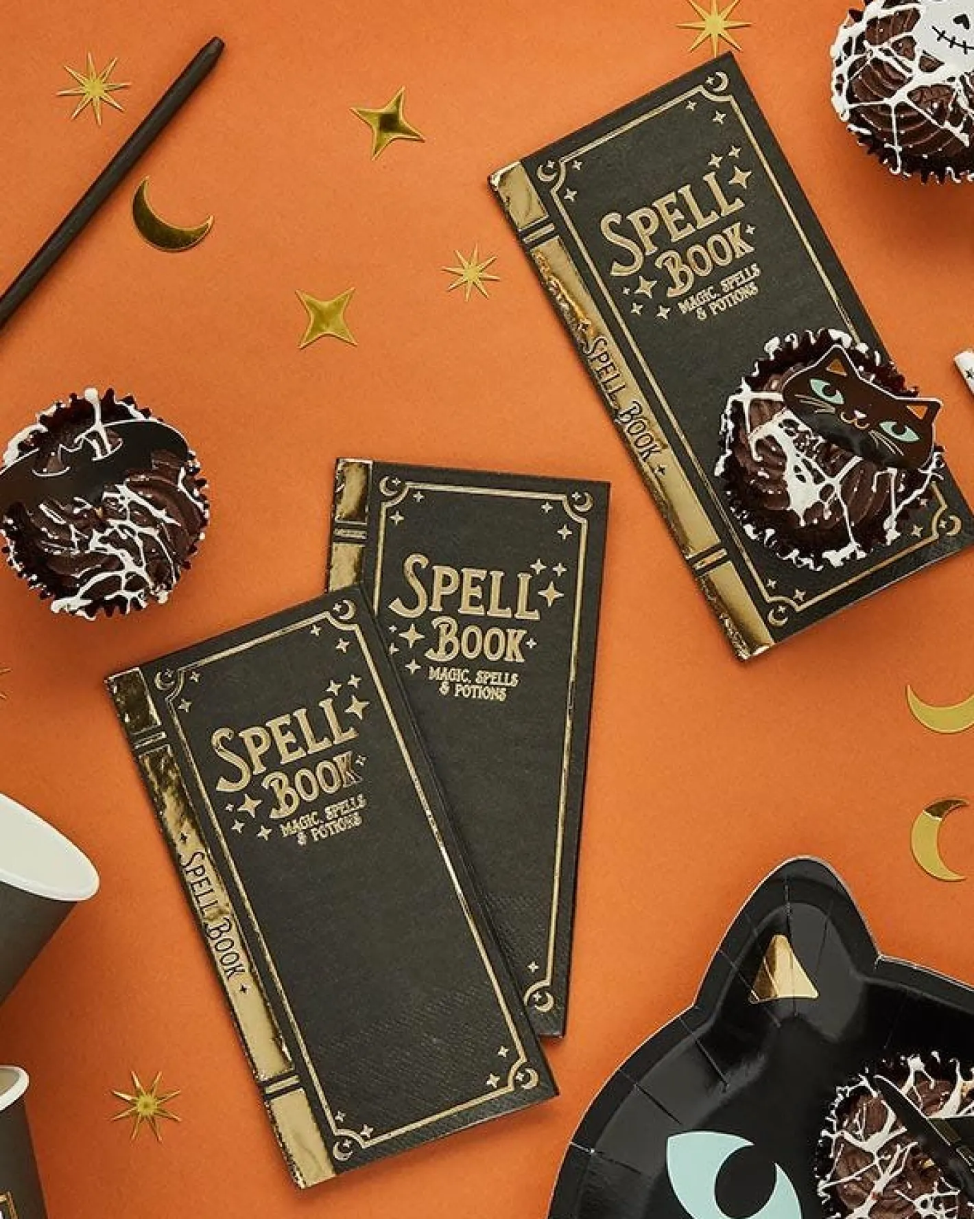Party Delights Tableware<Spell Yeah! Spell Book Napkins