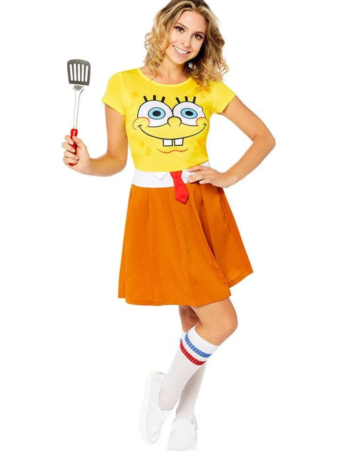 Party Delights Couples' Costumes<Spongebob Dress - Adult Costume
