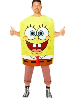 Party Delights Couples' Costumes<Spongebob Tabard - Adult Costume
