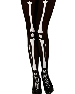 Women's Party Delights Women's<Spooky Skeleton Tights - Adult One Size