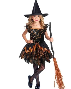 Kids' Party Delights Kids'<Spooky Spider Witch - Childs Costume