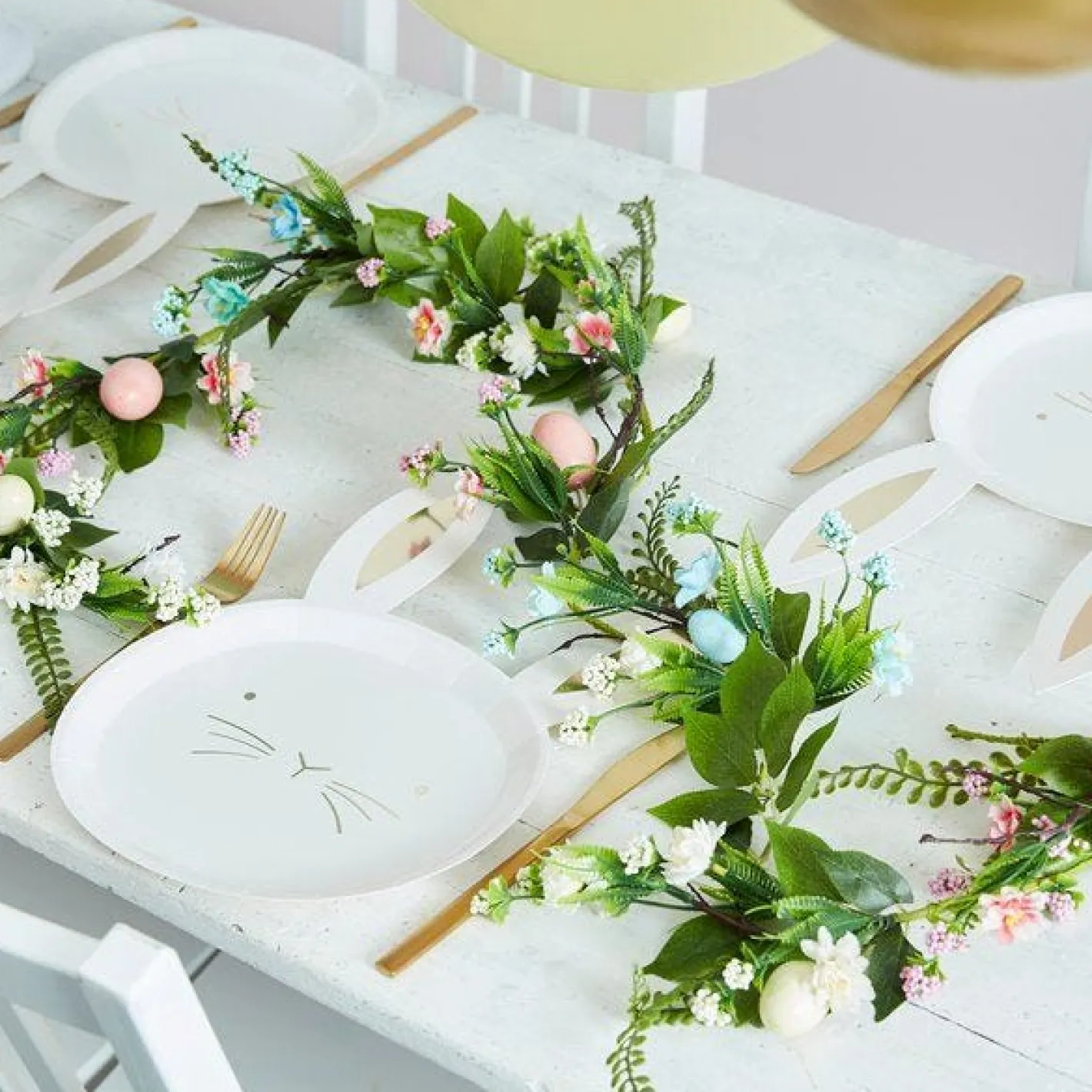 Spring Flowers & Easter Eggs Foliage Garland<Party Delights Discount