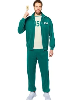 Men's Party Delights Men's<Squid Game Contestant - Adult Costume