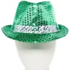 St Patrick's Day Sequin Fedora Hat<Party Delights Hot