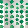 St Patrick's Day Shamrock Hanging Strings - 2.1M (6Pk)<Party Delights Hot