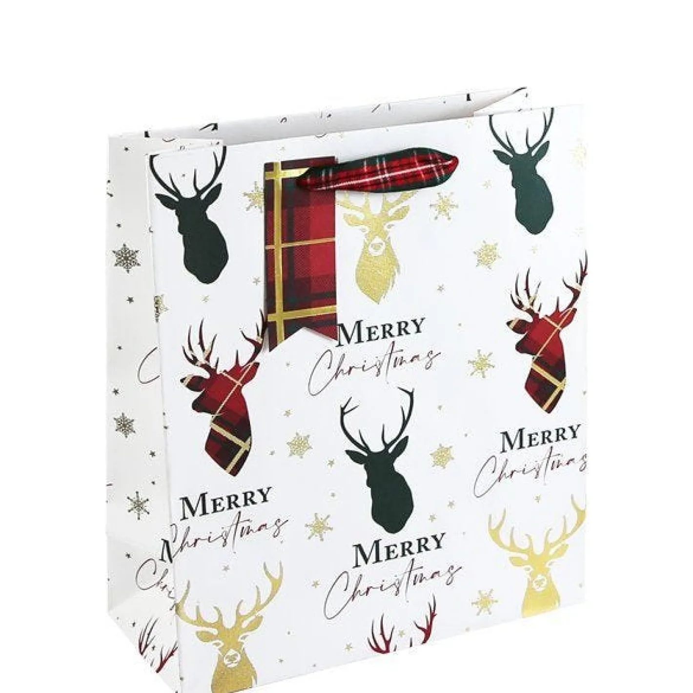 Party Delights Gift Wrapping<Stag Medium Gift Bag - 25.5Cm X 21.5Cm